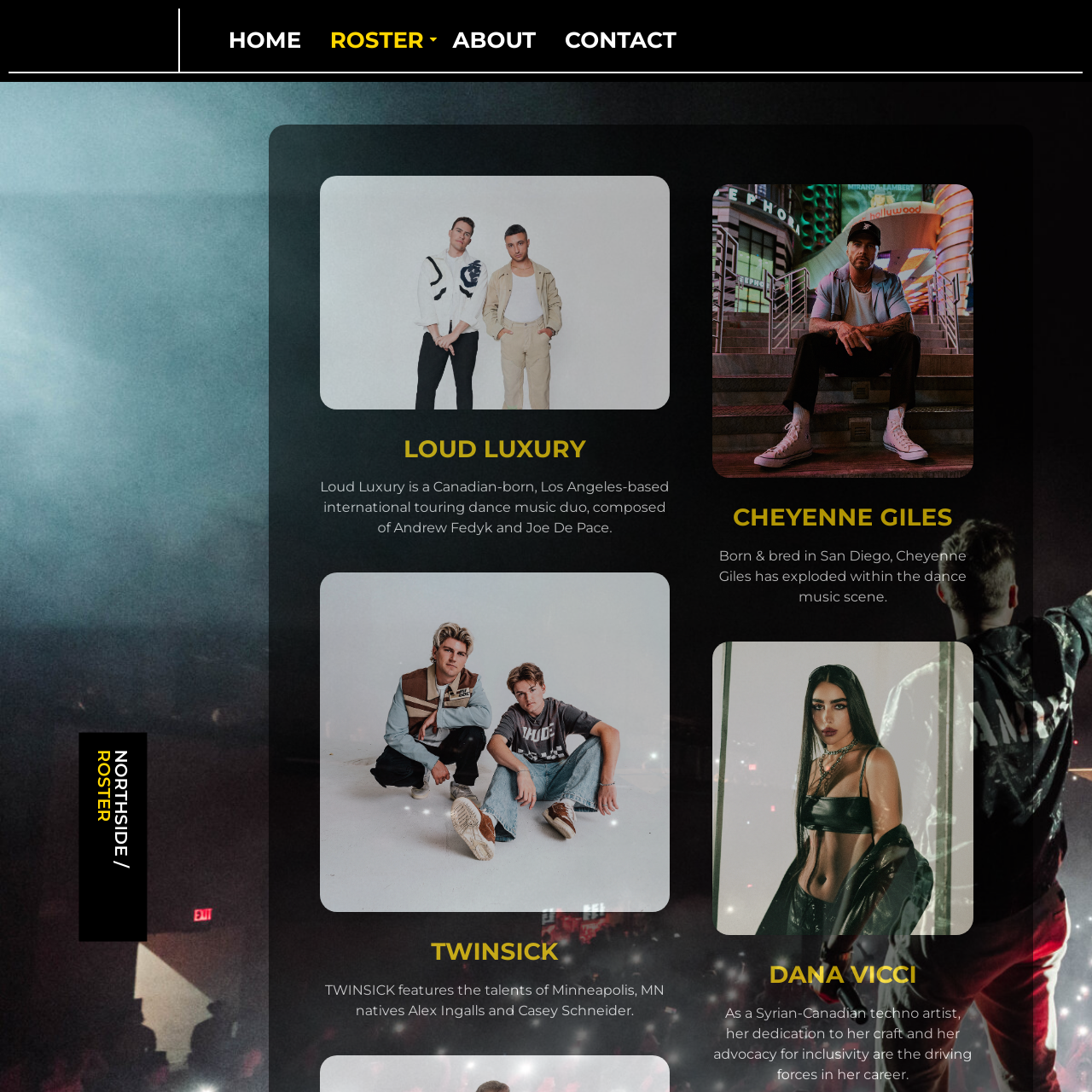 Roster – Northside Artist Management